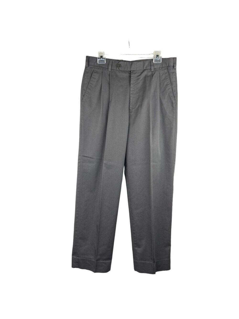 Euc-van Heusen Progressive PleatedFront,Pockets,Relaxed,Classic-Fit, Dress Pants